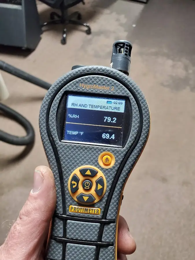 Moisture meter humidity assessment for Fire & Smoke Damage Restoration in Bardmoor
